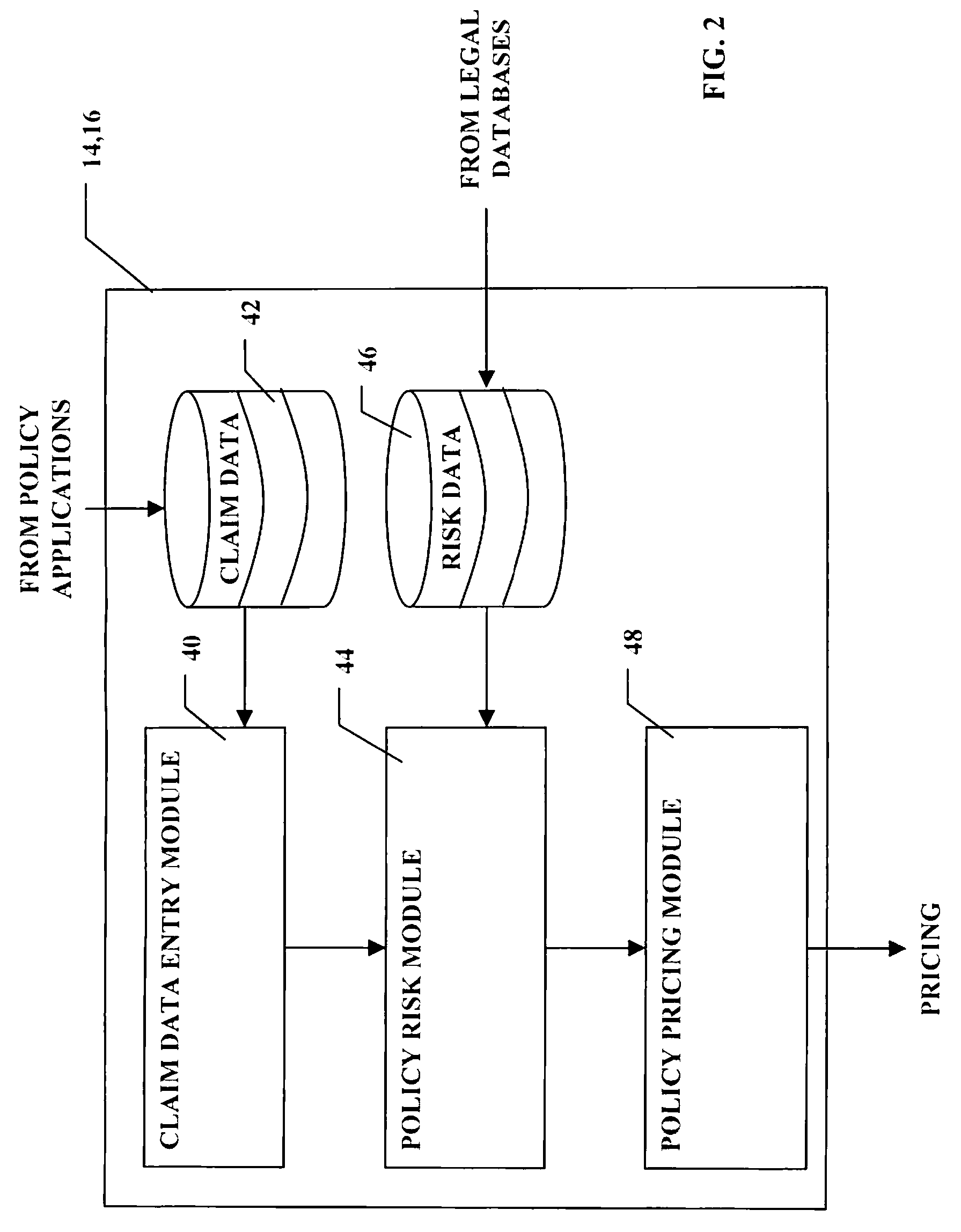 Insurance product and related system and method