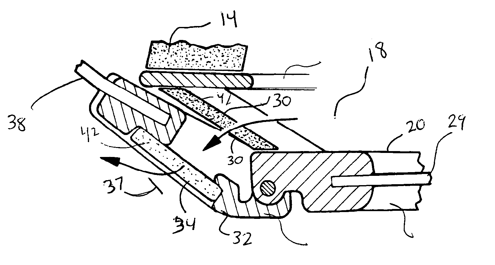 Sport goggle with side vent for improved ventilation