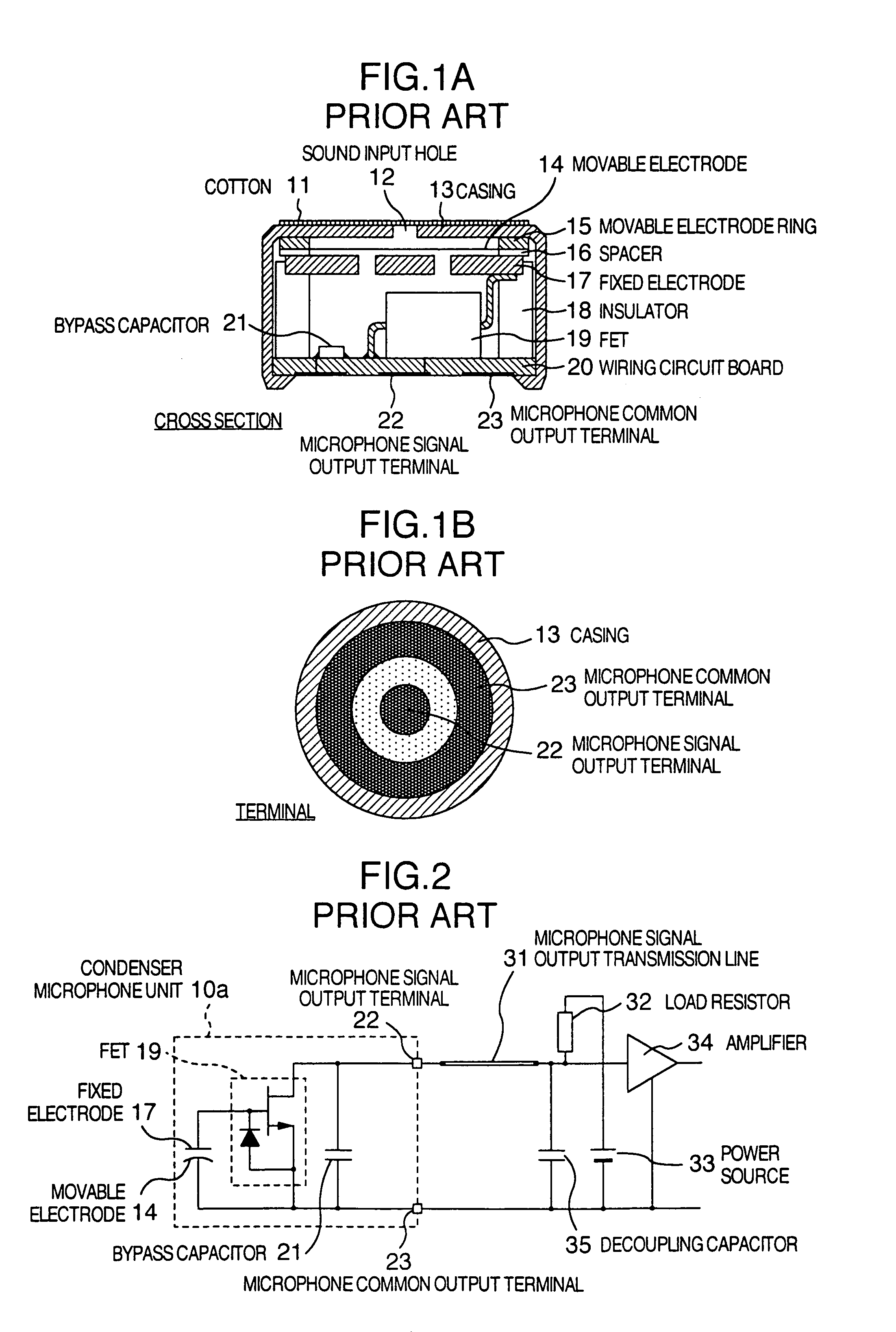 Condenser microphone apparatus and its connecting apparatus