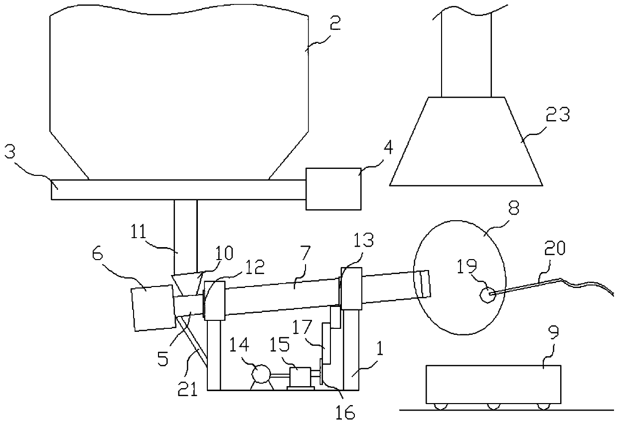 A water-based energy-saving granulation process for producing red lead