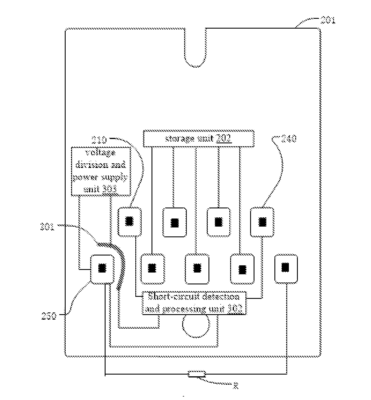 Ink cartridge, ink cartridge chip, and short-circuit detection method of chip