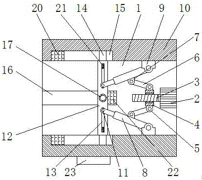 Industrial cooling tower water distribution device