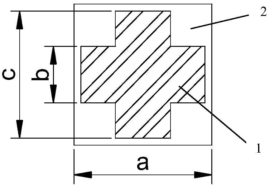 Local resonance type acoustic metamaterial focusing lens and design method thereof