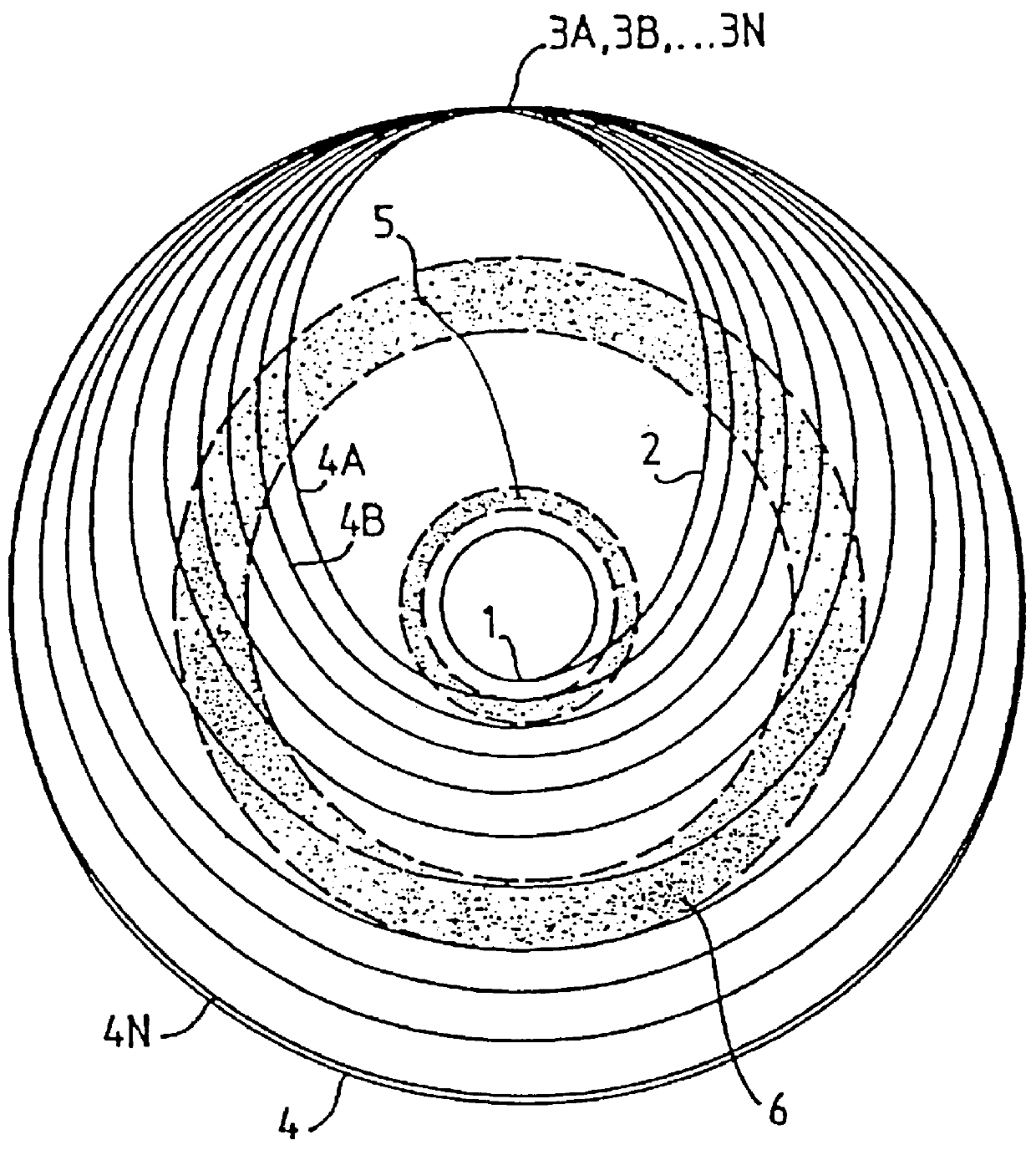 Method and a system for putting a space vehicle into orbit, using thrusters of high specific impulse