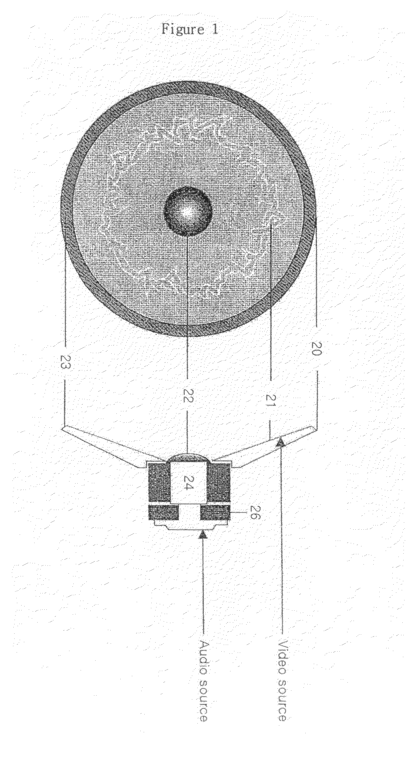 Apparatus for controlling movement of OLED and cone paper of visual speaker