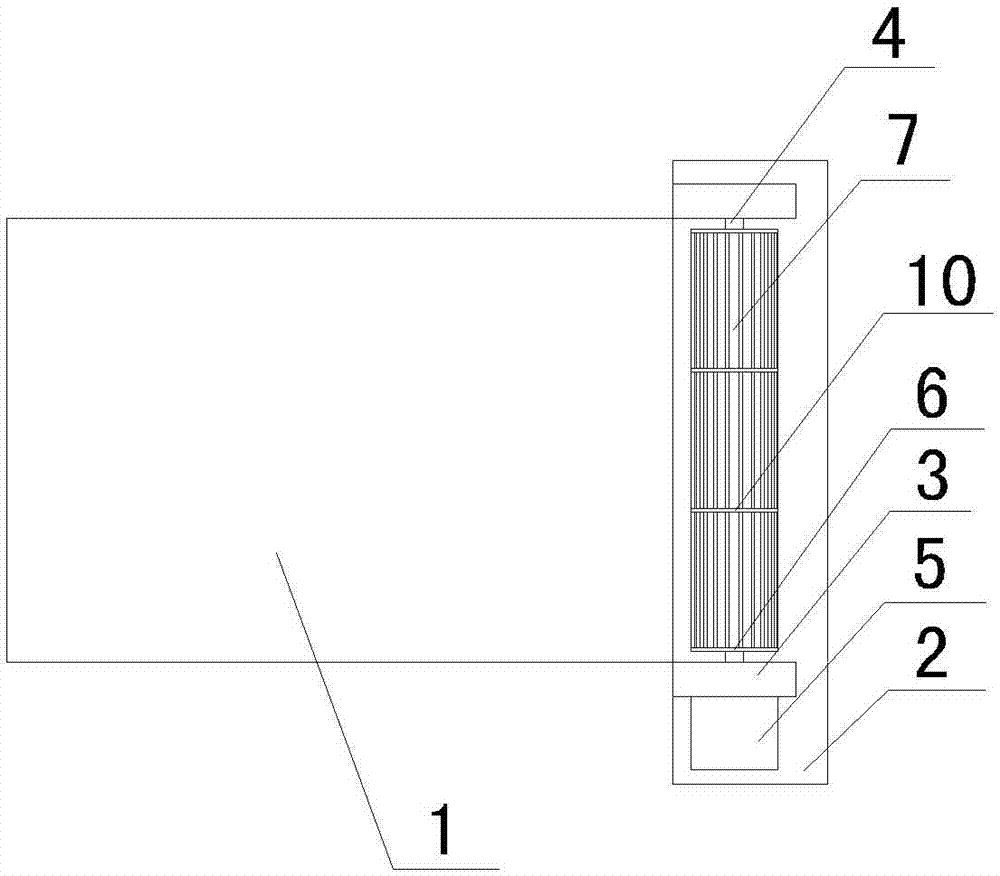 Inner heat dissipation device of spectrometer