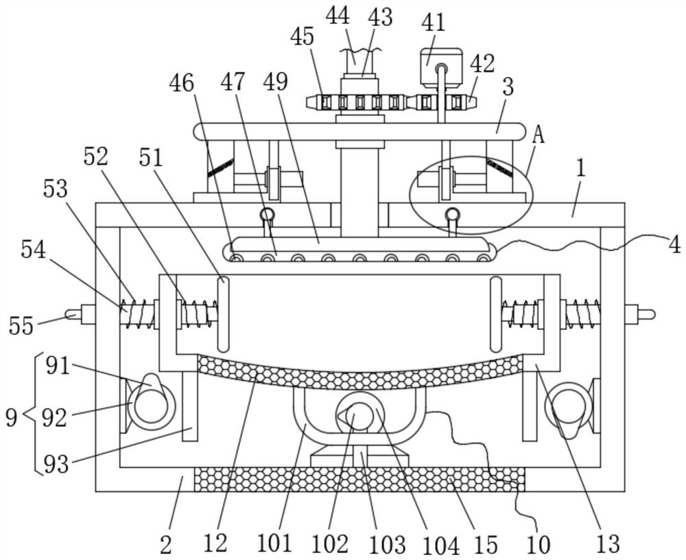 Medical waste treatment device with disinfection and sterilization functions