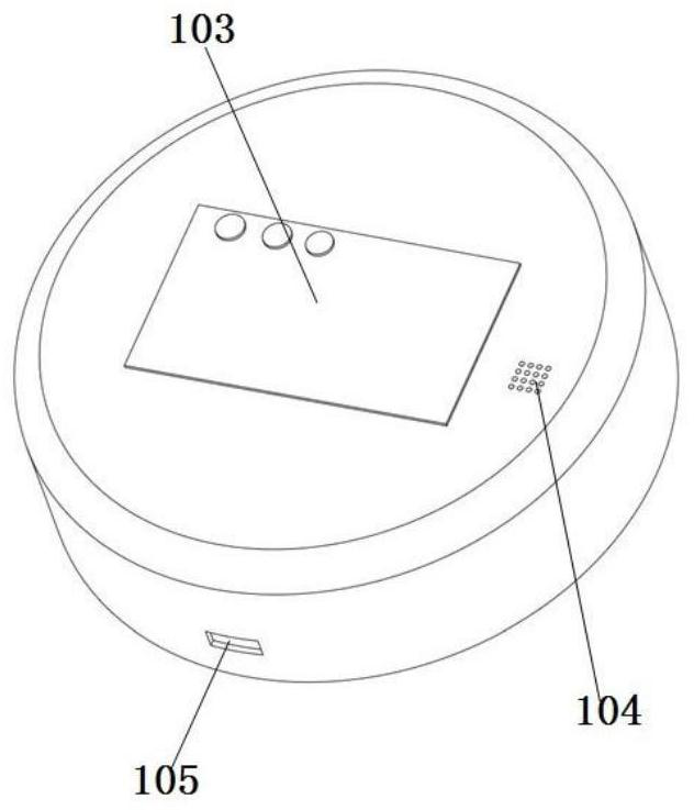 Portable intelligent medicine box