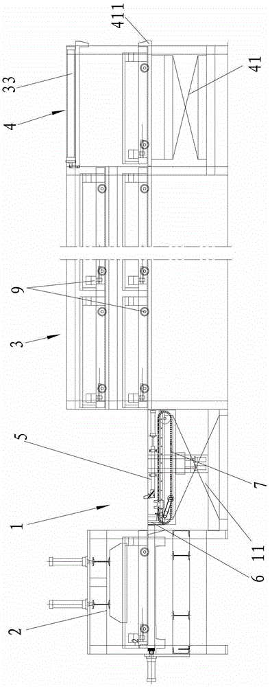 The jigsaw machine with jigsaw fasteners circularly pushing the lifting mechanism