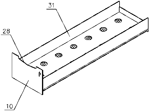 Heat source accommodating box for portable composite picnic appliance