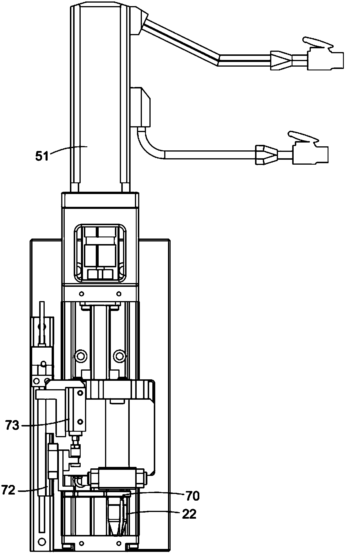 An integrated device for retrieving and assembling seal rings