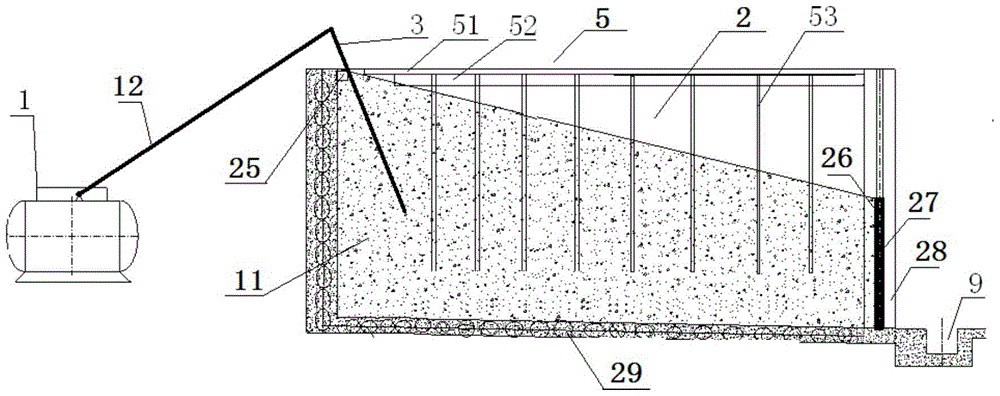 A kind of rapid dehydration method of iron concentrate powder