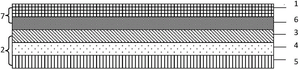 Flexible solar cell packaging multilayer composite film and application thereof