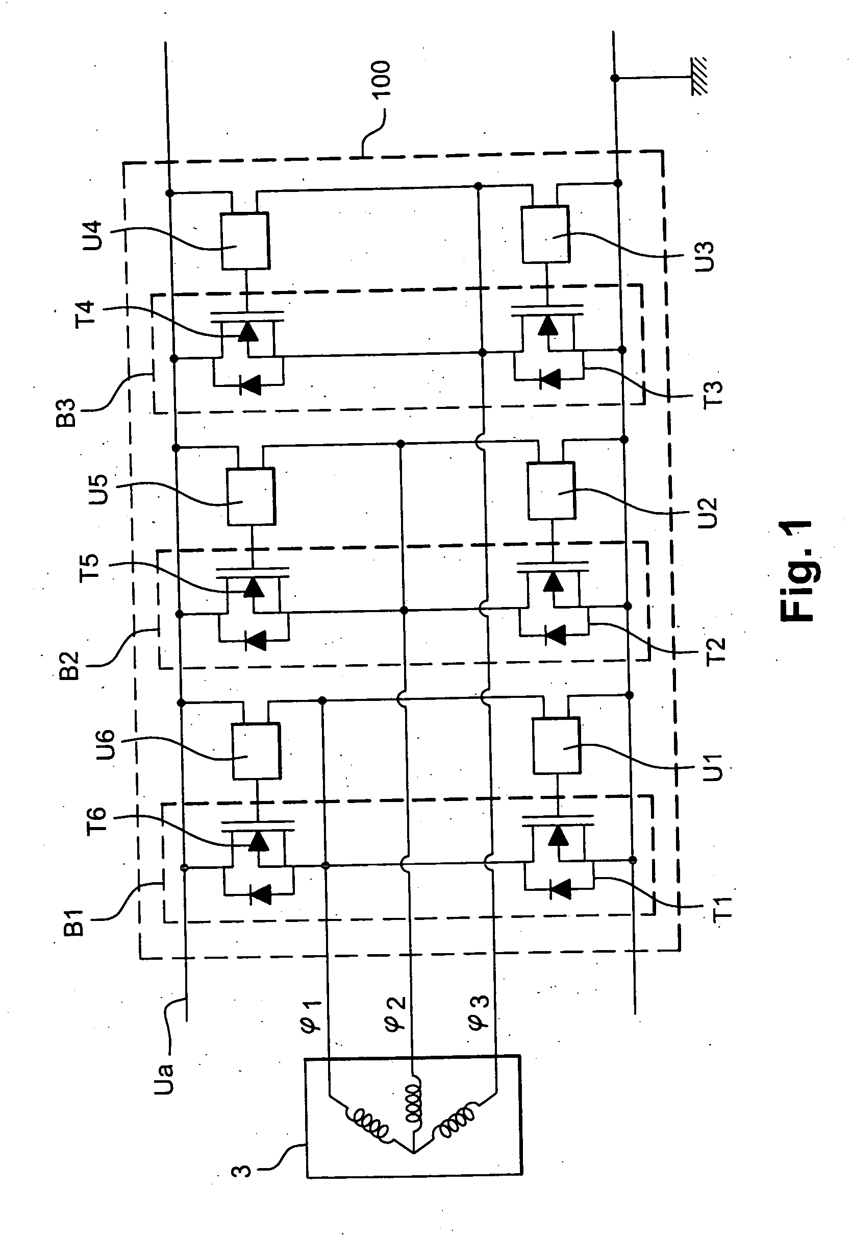 Control and power module for integreated alternator-starter