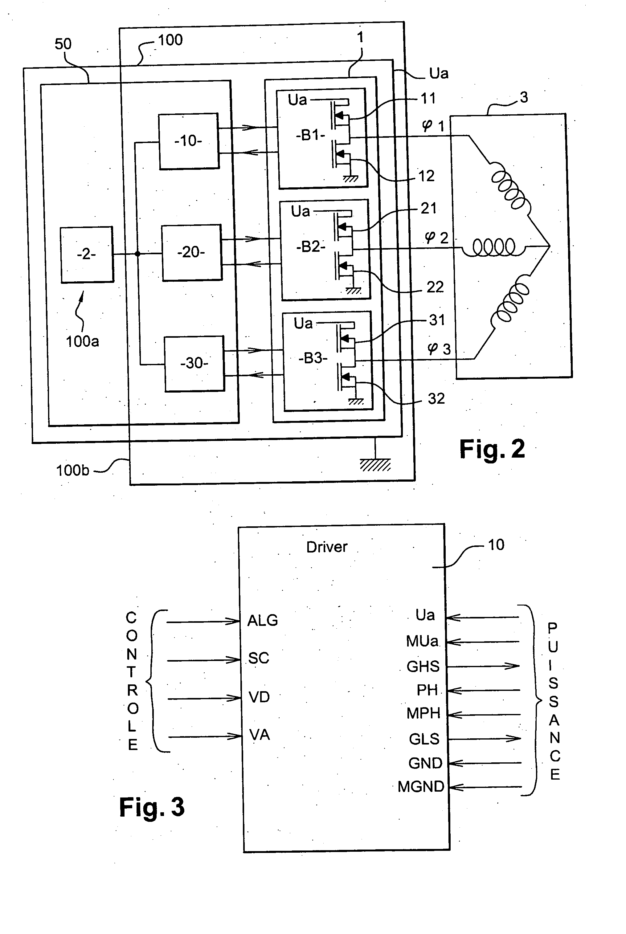 Control and power module for integreated alternator-starter