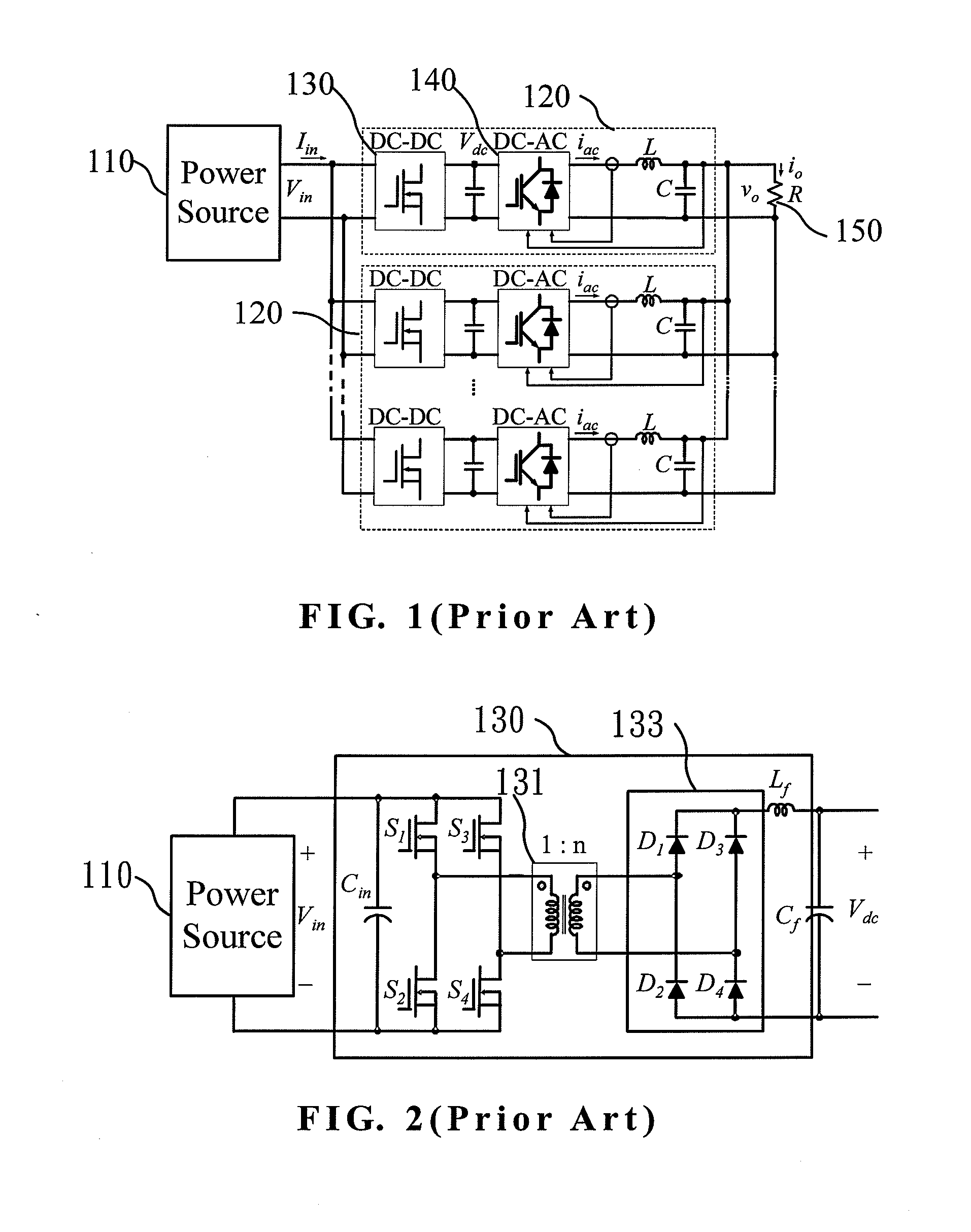 Paralleled power conditioning system with circulating current filter