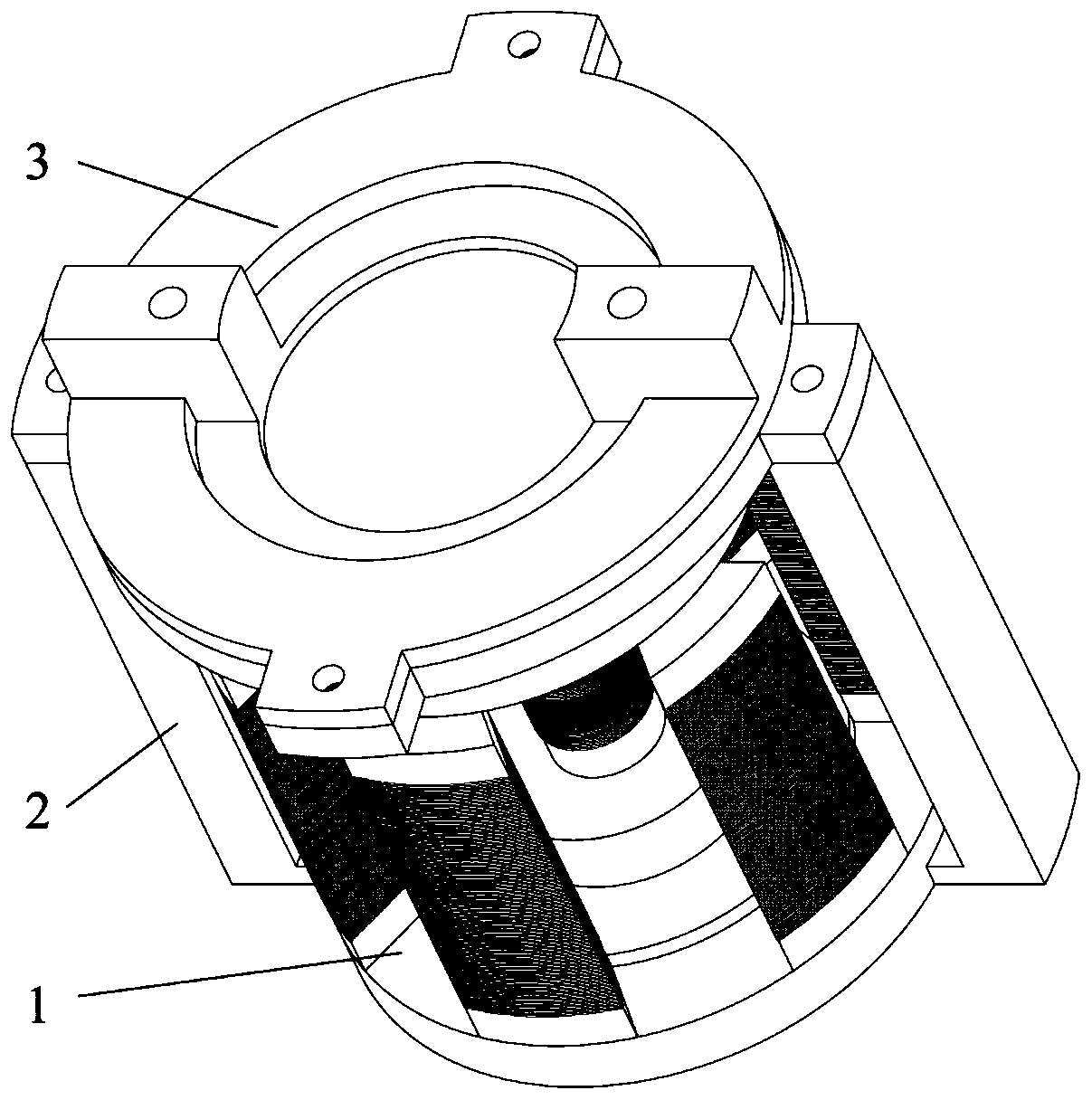 Electromagnetic device and method for orderly deposition of wear particles