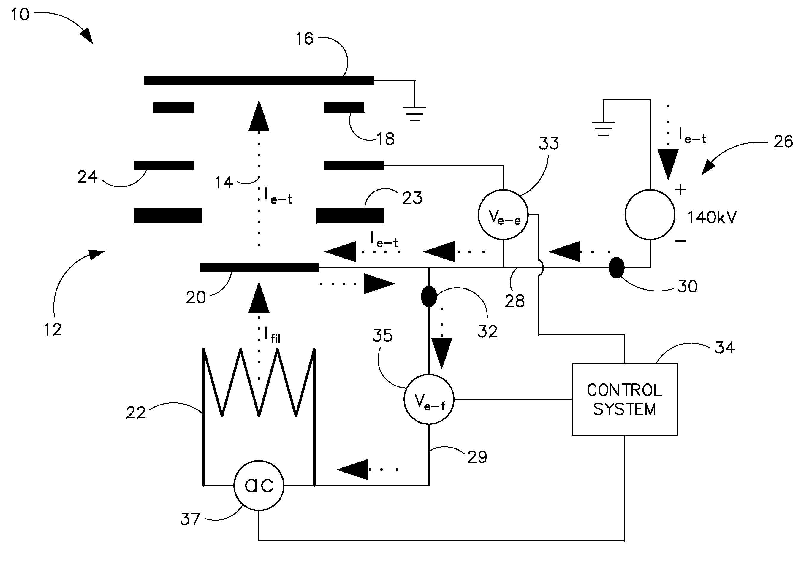 Pierce gun and method of controlling thereof