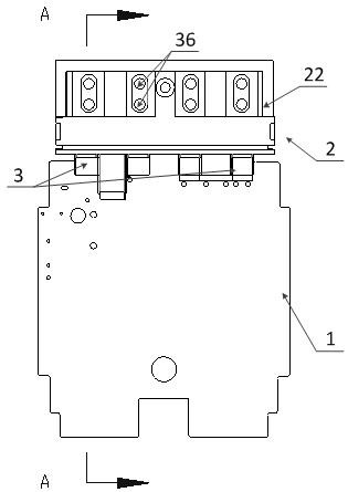 Electric energy meter capable of measuring temperature in real time