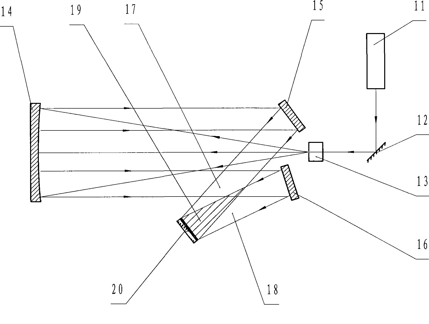 Method for real time monitoring exposure amount in holographic grating manufacture