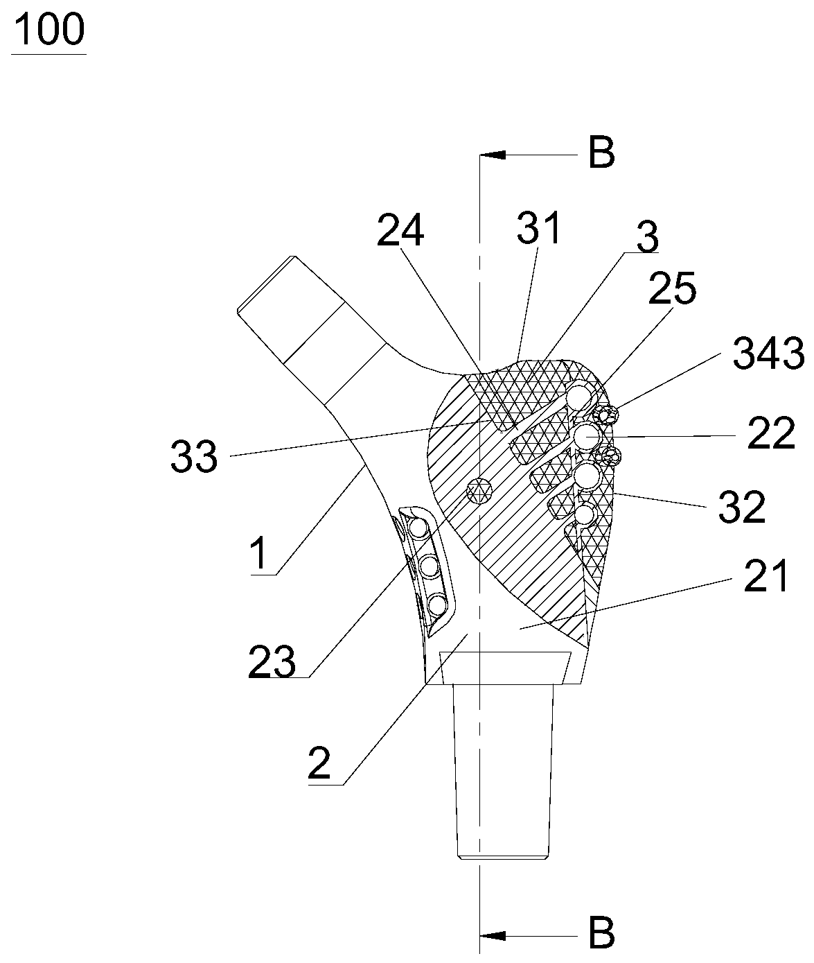 Femoral upper segment hip joint prosthesis and hip joint prosthesis using femoral upper segment hip joint prosthesis