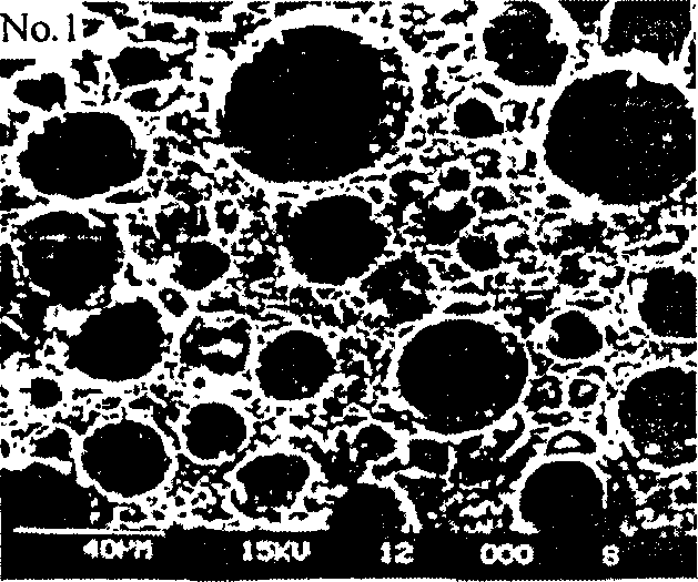 Method for preparing ultra filtration membrane in hollow fiber made from PVC with high flux