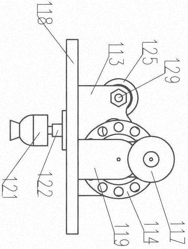 Overhead continuous goods delivering device