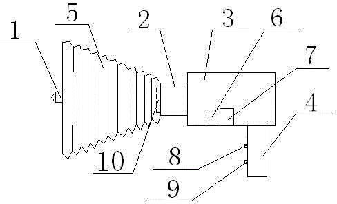 Electric drill with dust removal and noise reducing functions