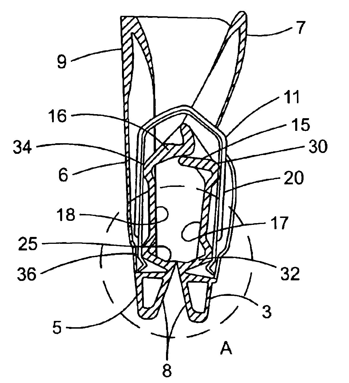 Pinch-grip hanger