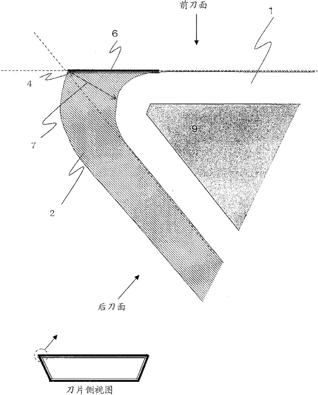 Cutting tool covered with diamond