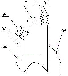 Hydrophobicity detection method of power transmission line vulcanized silicone rubber coating