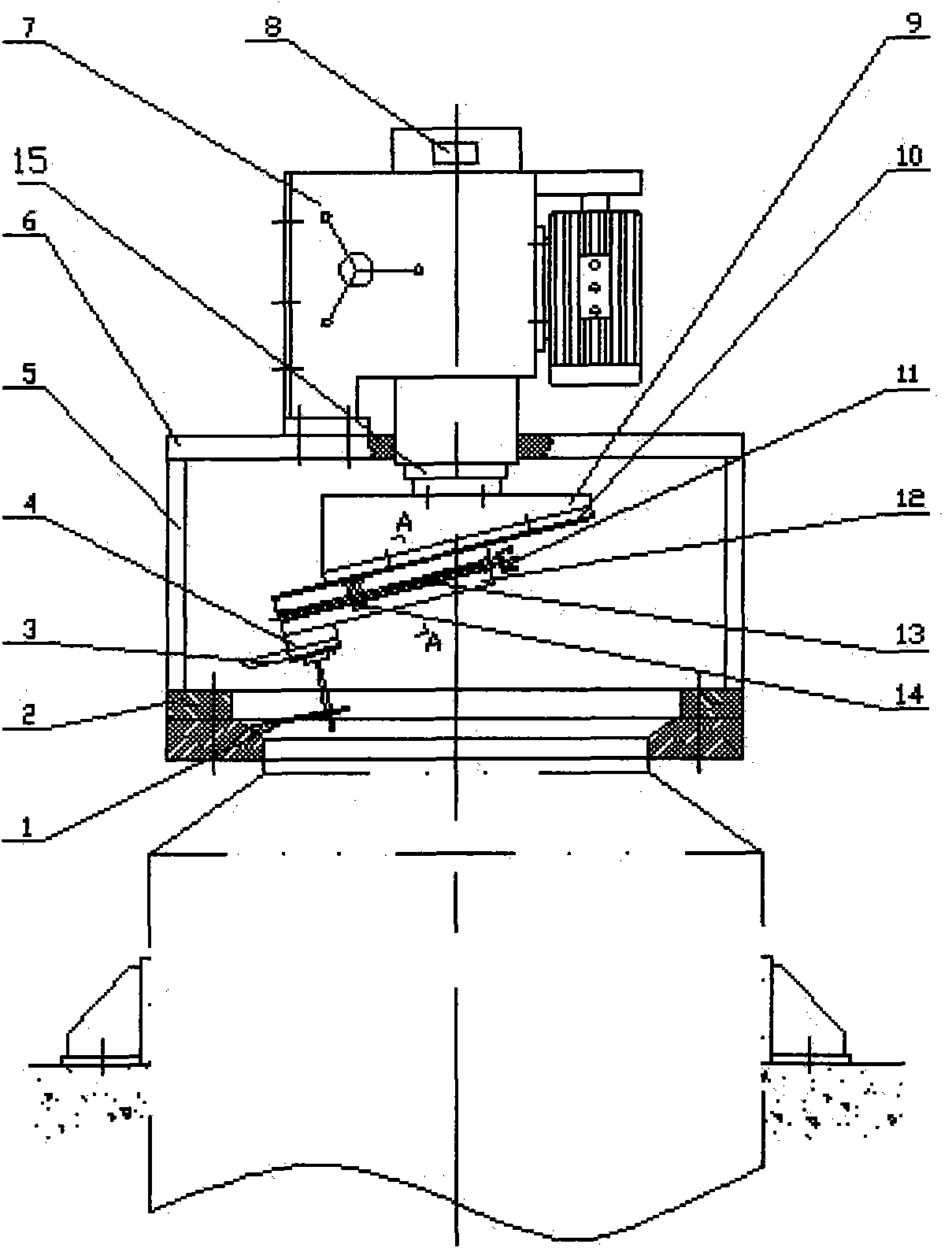 Special equipment for repairing tower seal surface