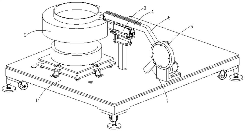 Automatic directional feeding robot for channel steel parts