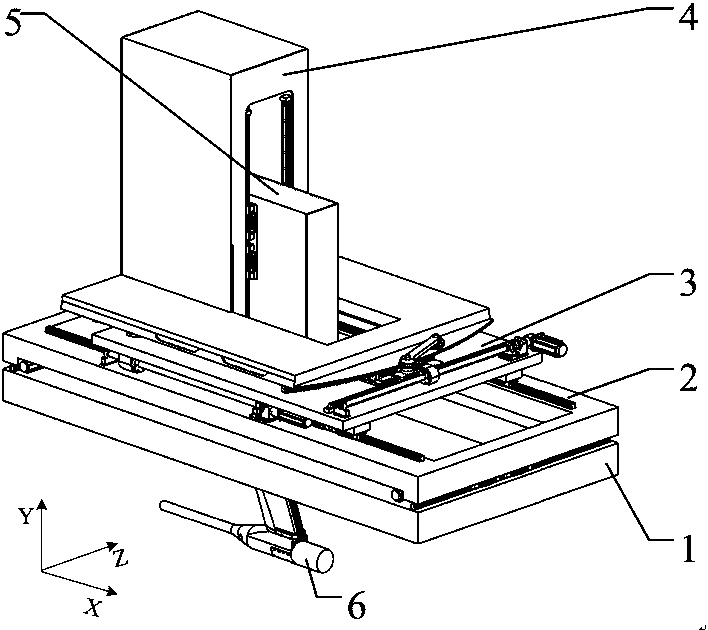 A spatial six-degree-of-freedom mechanism for multi-body separation tests in hypersonic wind tunnels