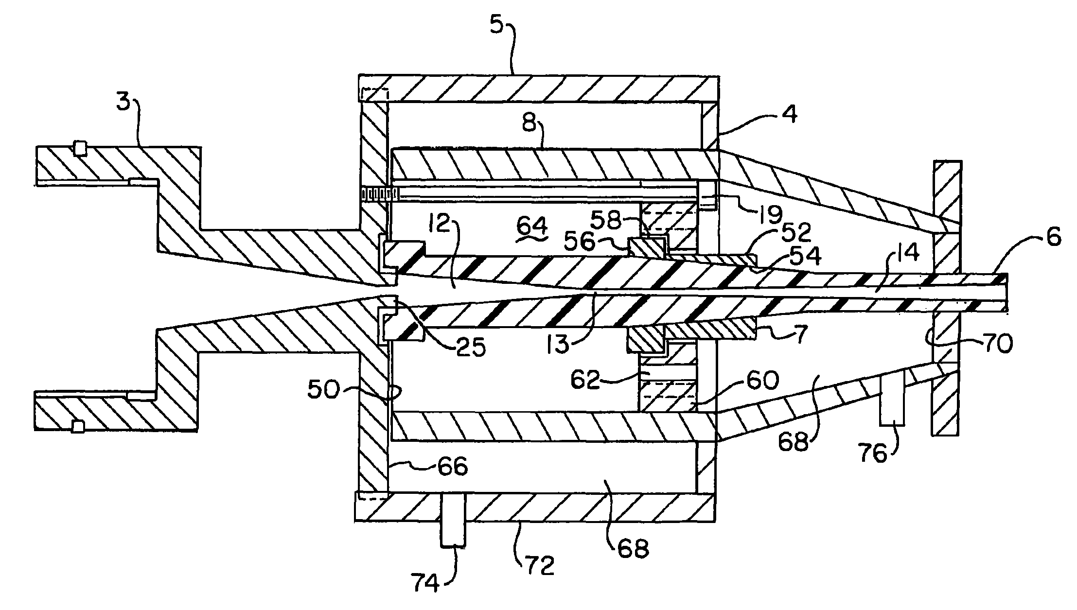 Spray nozzle assembly for gas dynamic cold spray and method of coating a substrate with a high temperature coating