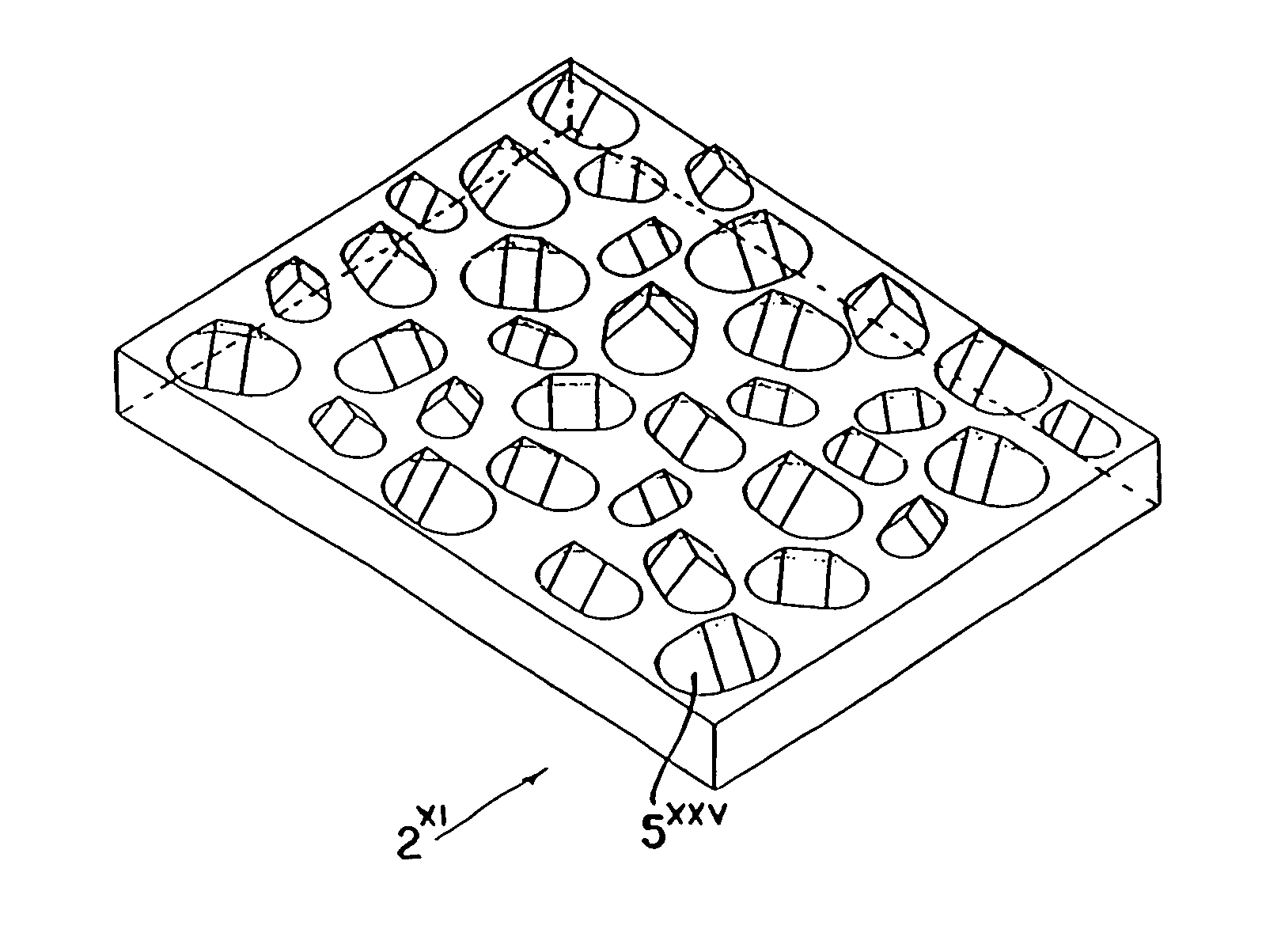 Light redirecting films including non-interlockable optical elements