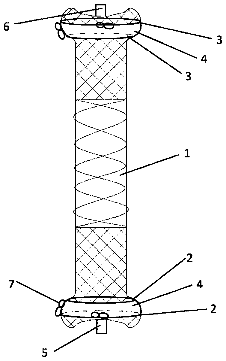 A kind of intravascular false lumen occlusion stent