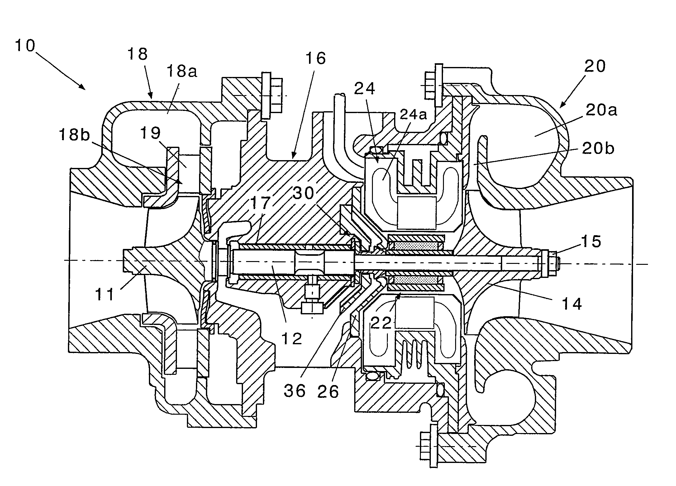 Motor-driven supercharger