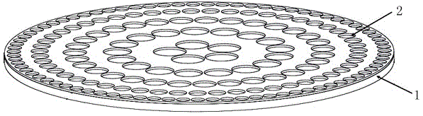 Broadband photon screen based on phase coding