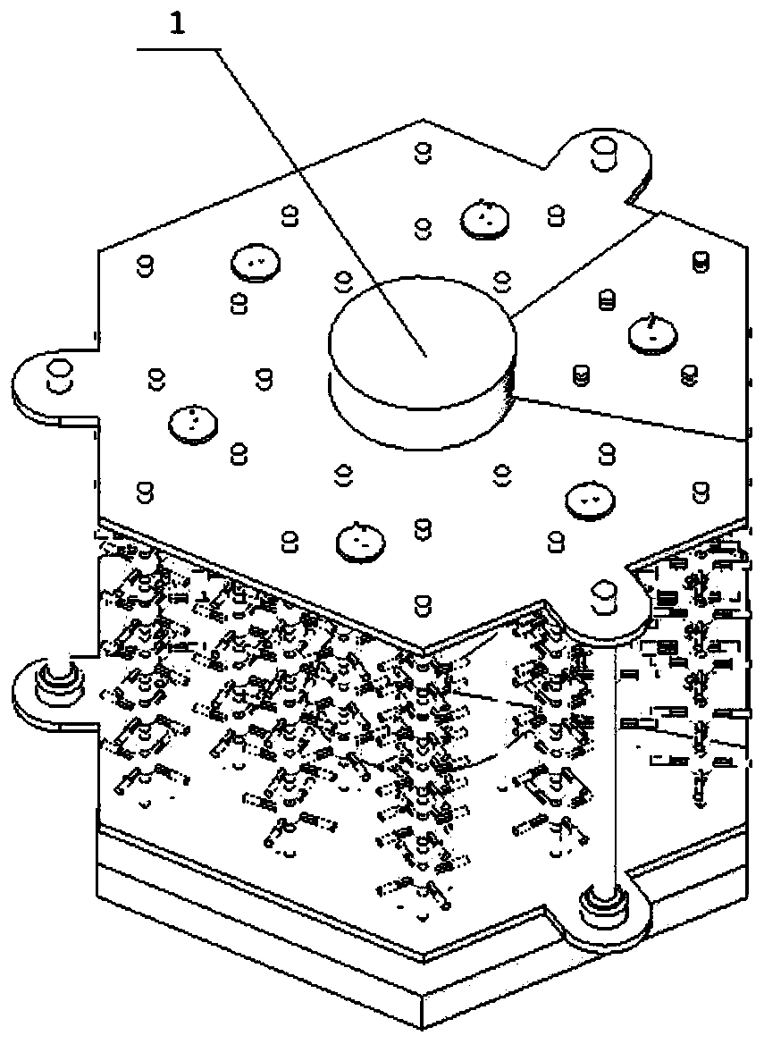 A single-mass phononic crystal vibration isolator with adjustable bandgap based on stress stiffening effect