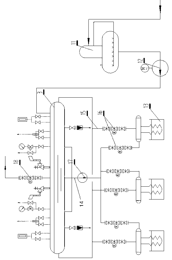 Method for adjusting ISP (imperial smelting process) cooling chute waste heat boiler and power generation system