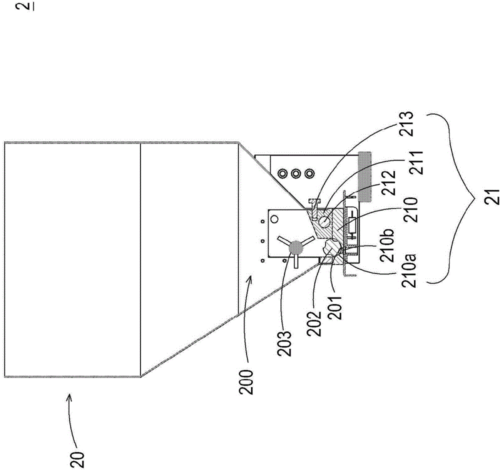 Powder heating assembly suitable for quick forming device and heating module of powder heating assembly