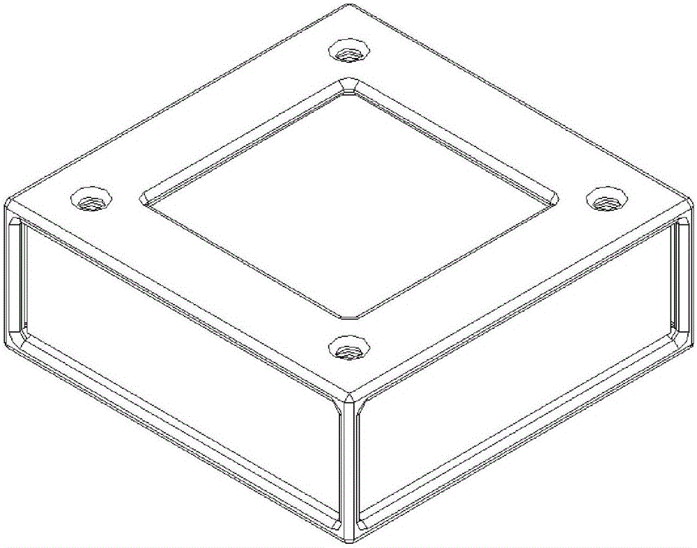 Optical structure tool for stray light resisting test of star sensor and testing method