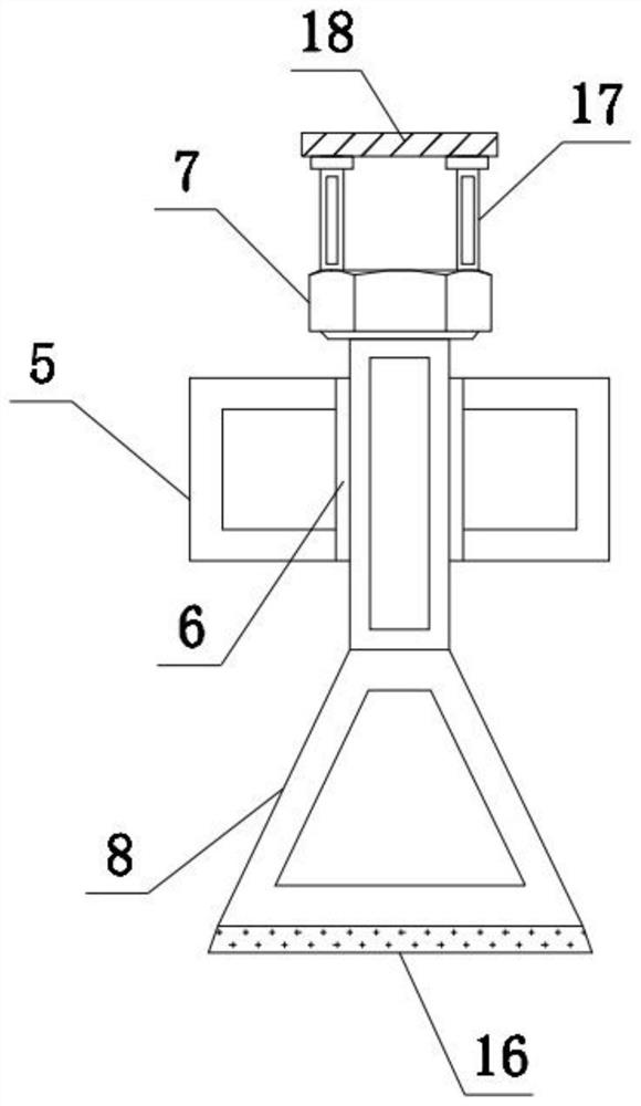 Equipment mounting base for electromechanical engineering