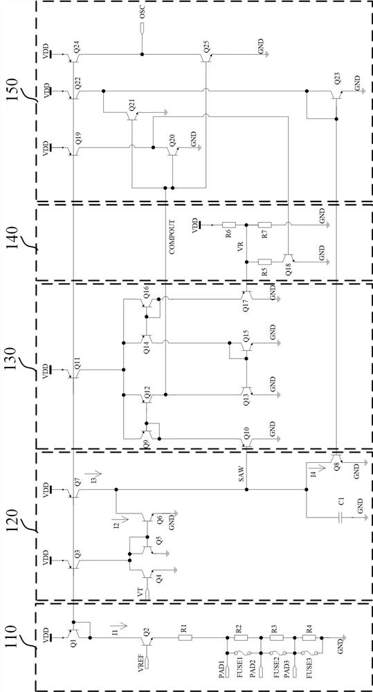 Oscillator circuit and power supply chip