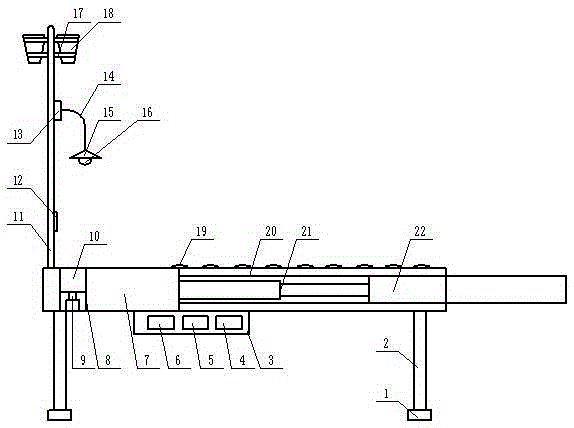 Novel medical bed