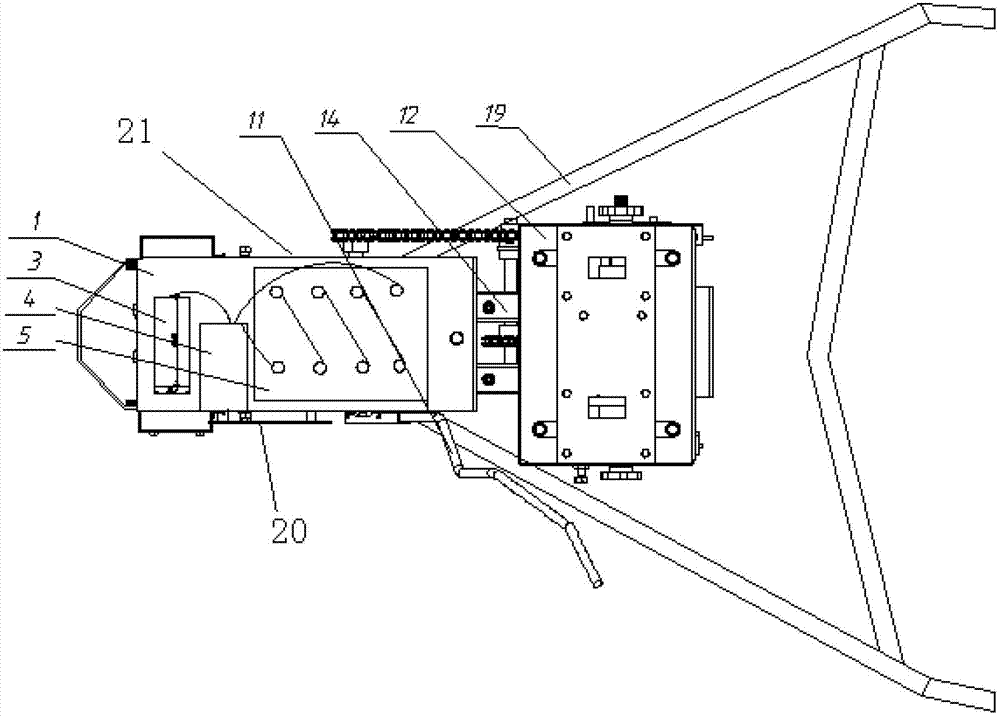 Electric corn medium-term fertilizer distributor