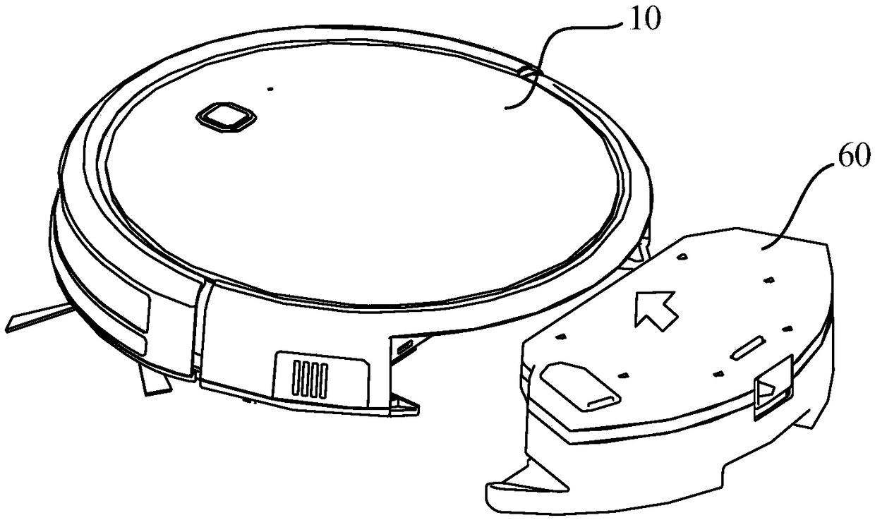 Interchangeable water tank assembly and household back-extraction vacuum cleaner