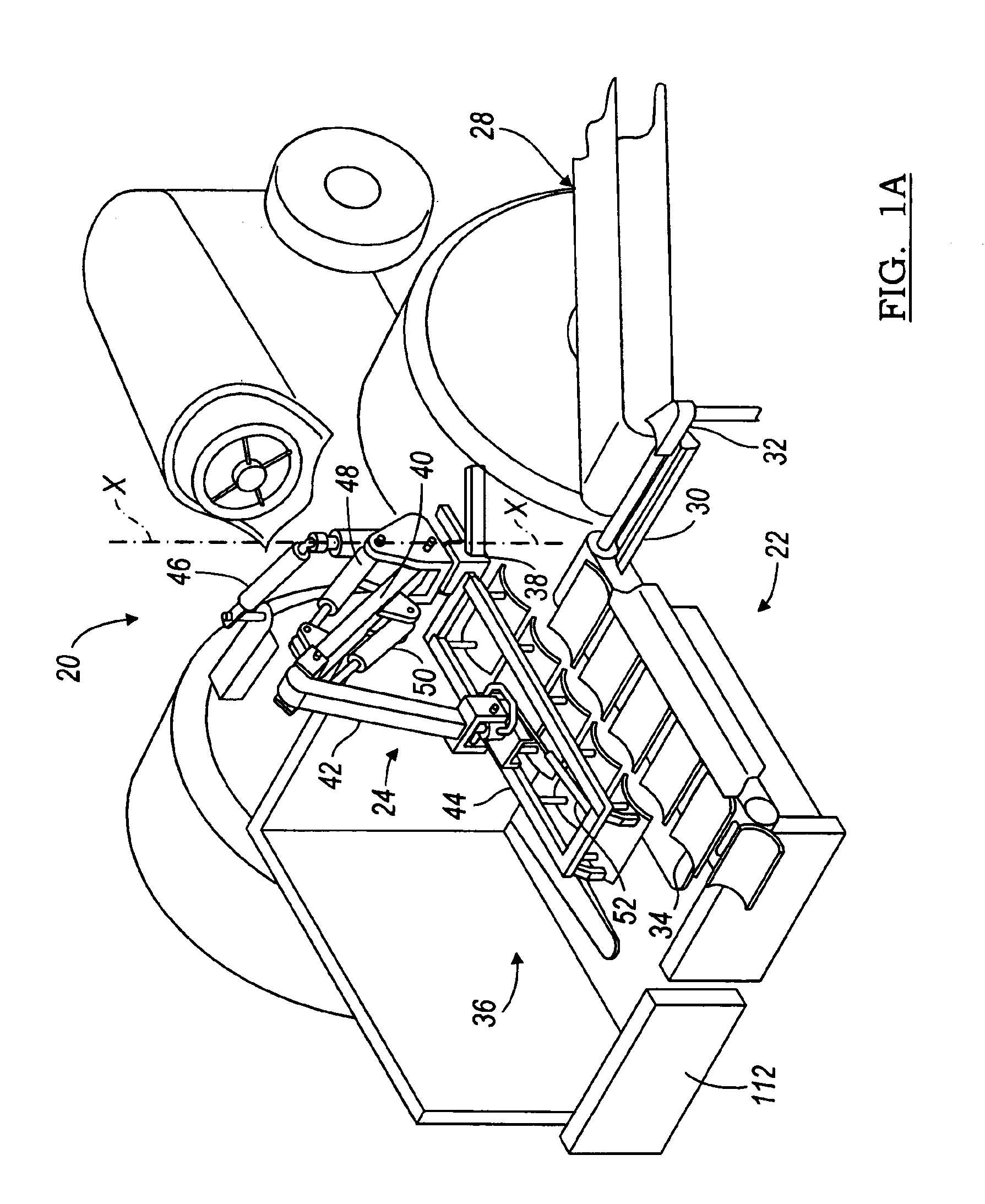 Robotic sod stacker