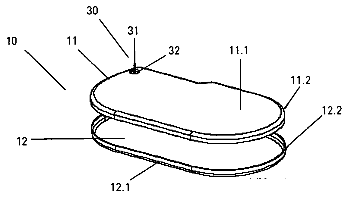 Electromedical implant